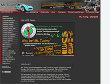 Tablet Screenshot of mltuning.net